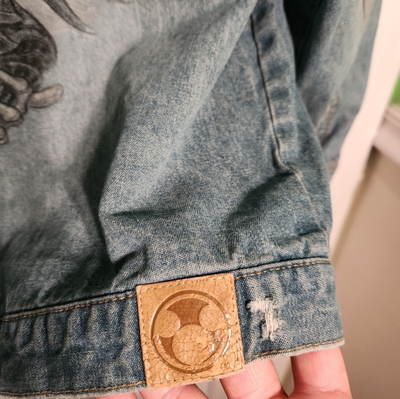 Kid's Disney Nightmare Before Christmas Jean Jacket Size 7/8 - Picture 10 of 10